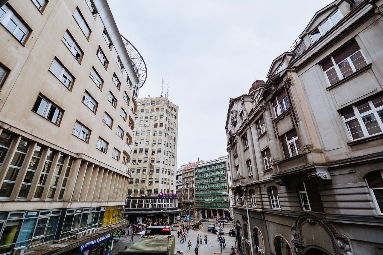 Max Central Apartment Belgrado Exterior foto